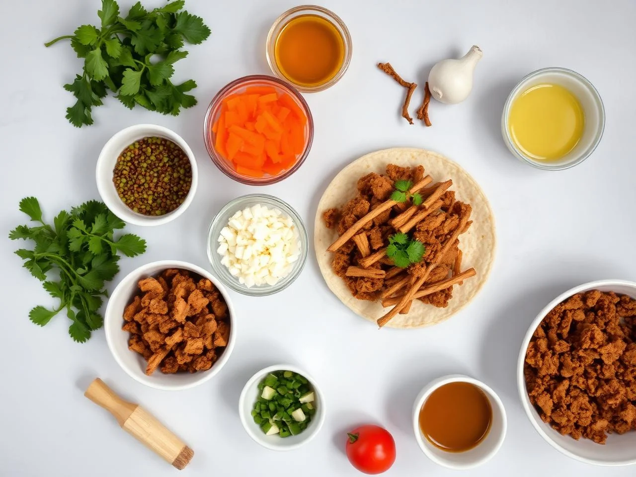 Ingredients for Tacos De Chicharron