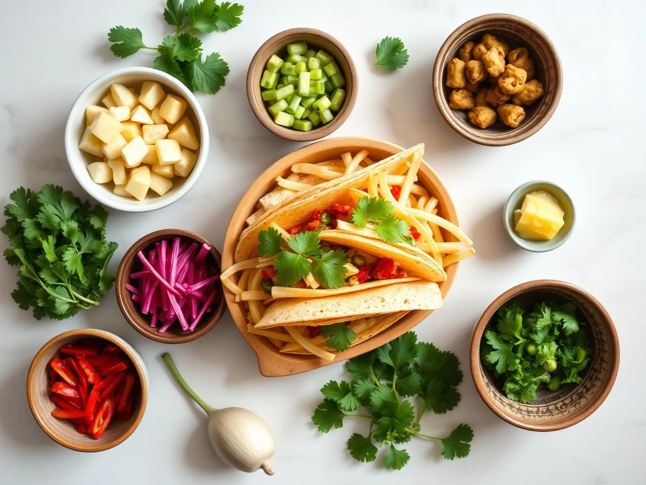 Ingredients for Tacos De Elote