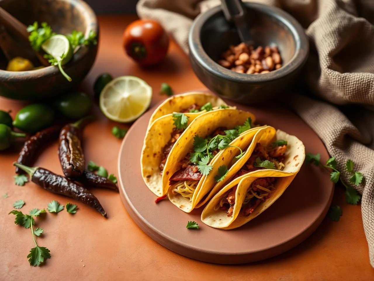 Tacos De Flor De Calabacín