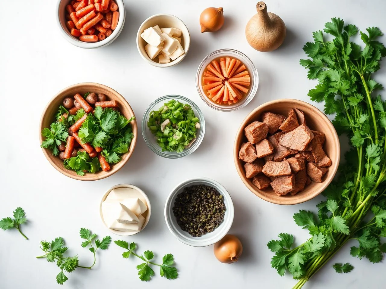 Ingredients for Tacos De Lomo