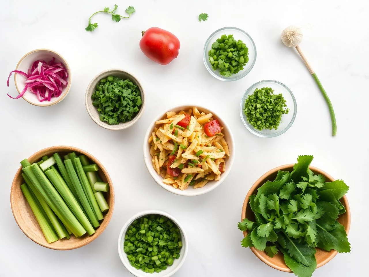 Ingredients for Tacos De Nopales