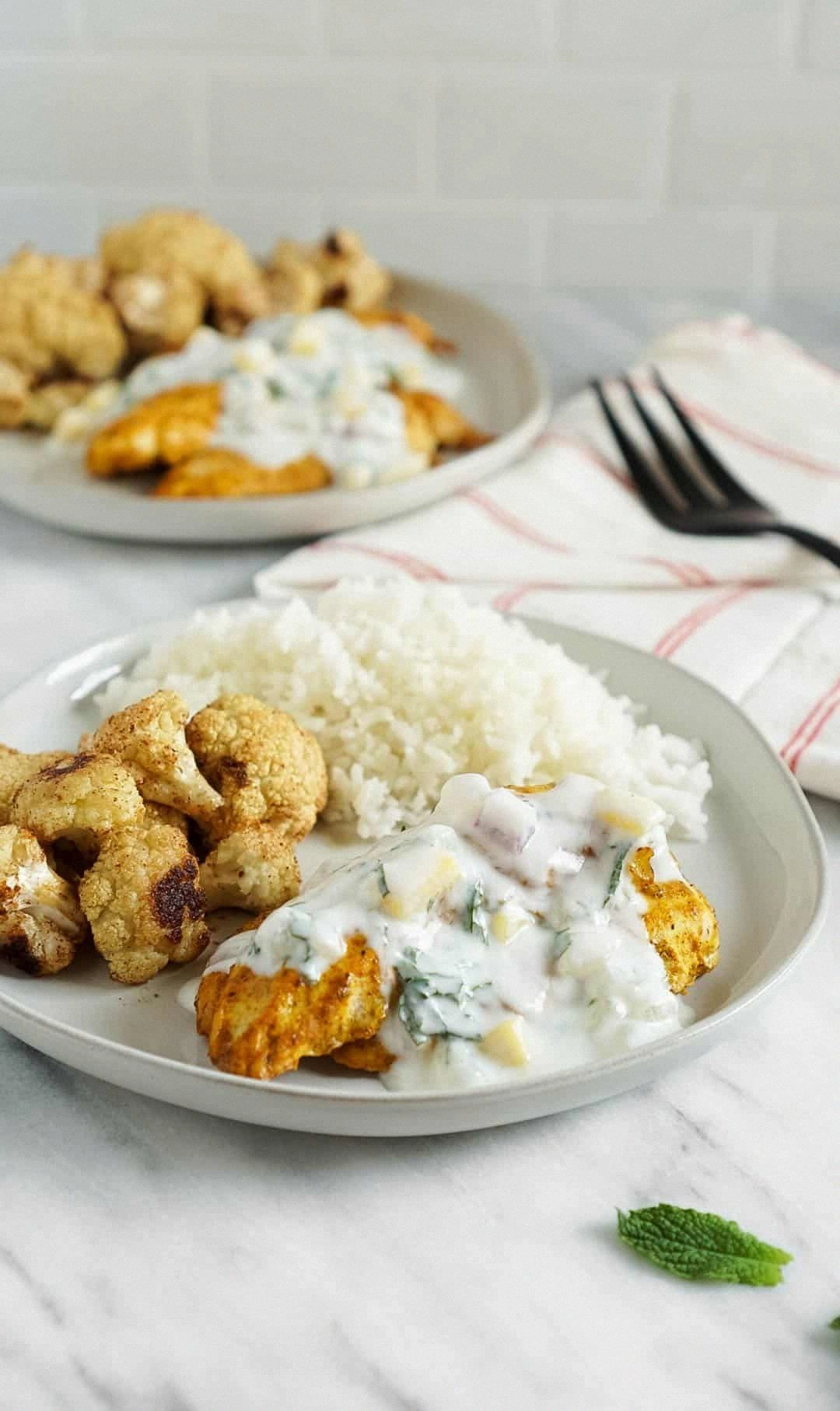 Tandoori Chicken With Mango Yo