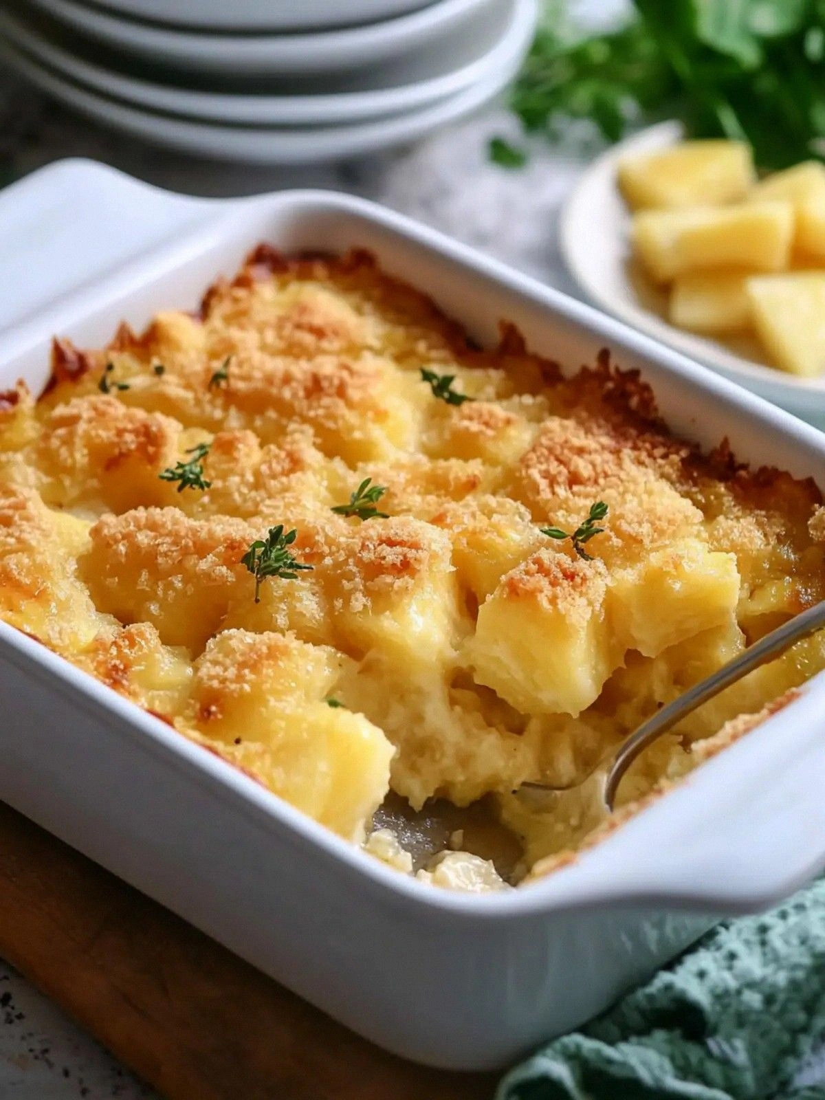 Tasty Pineapple and Cheese Cas