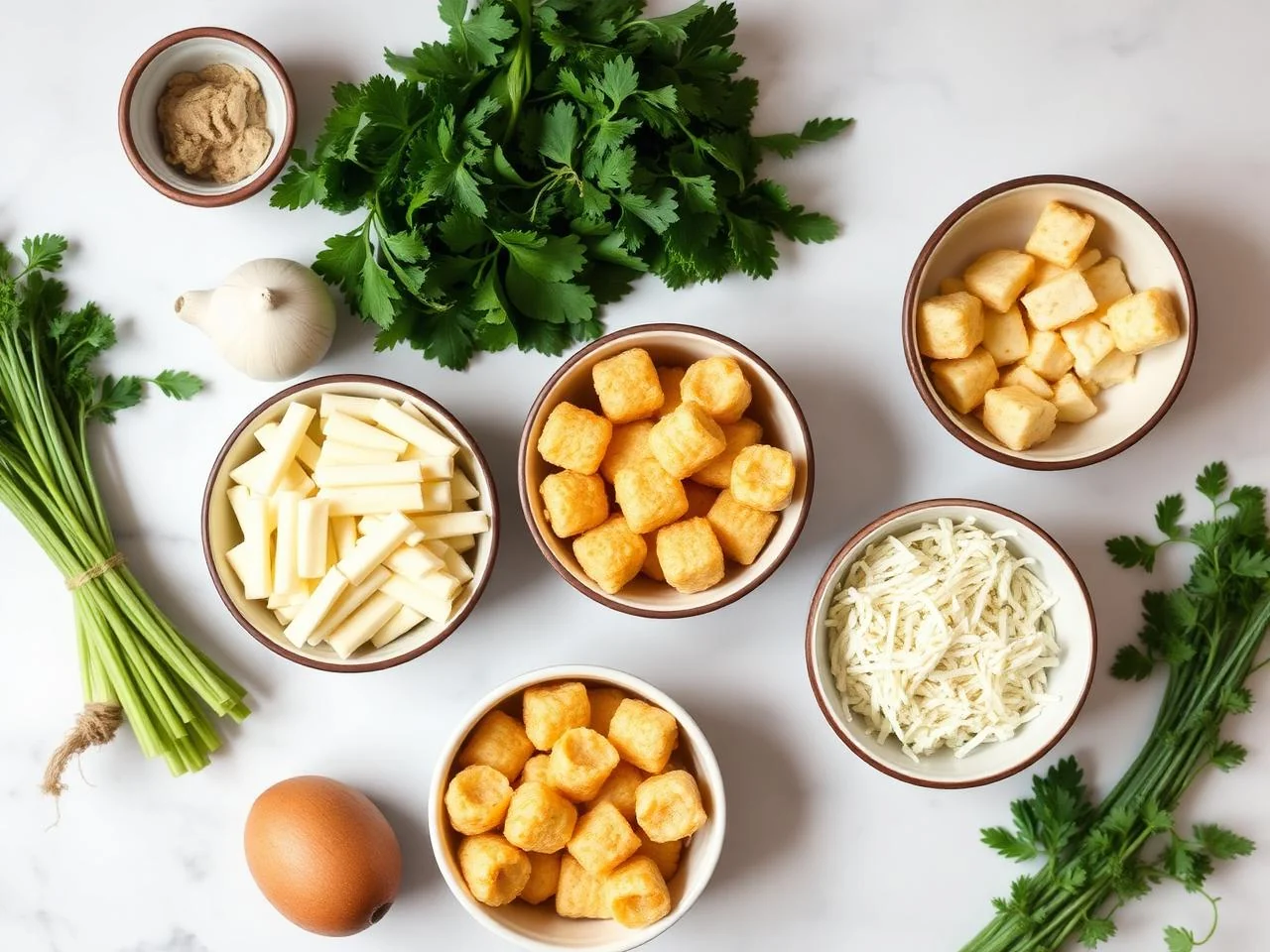 Ingredients for Tater Tot Casserole
