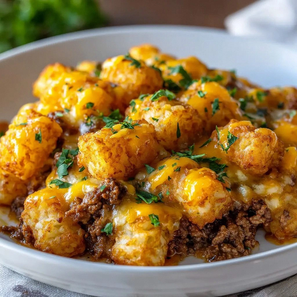 Tater Tot Casserole (The Ultim