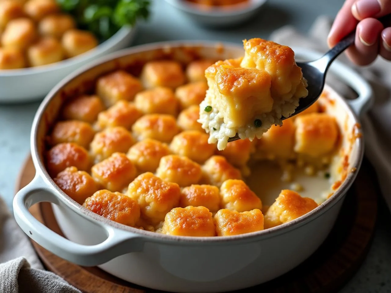 Tater Tot Hotdish