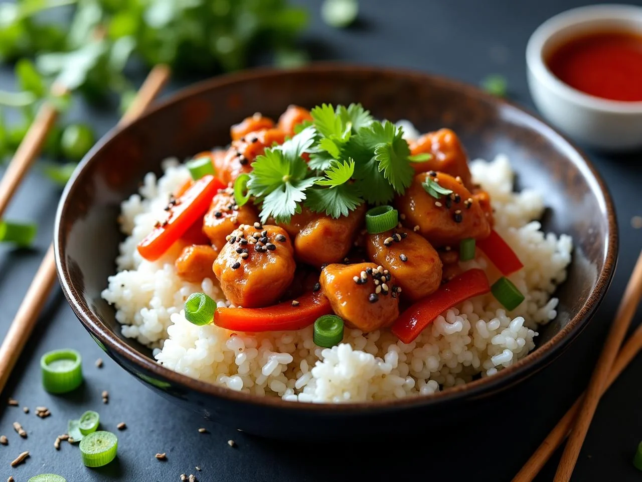 Teriyaki Chicken Rice Bowl