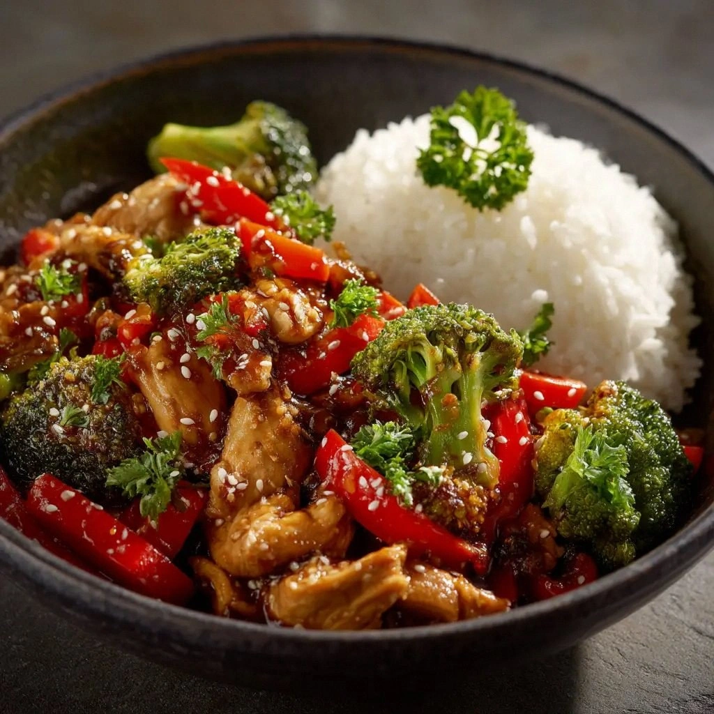 Teriyaki Chicken Stir Fry: A 3