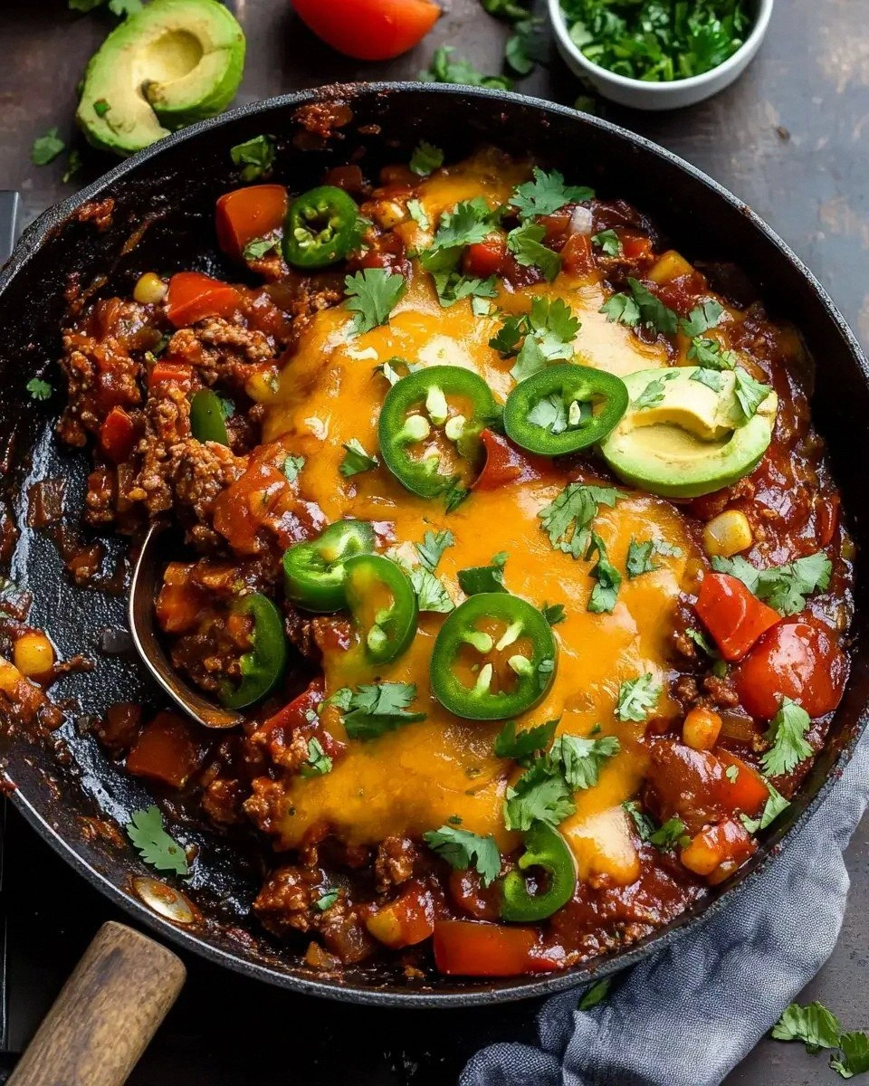 Tex-Mex Beef Skillet Recipe is a quick dinner delight.