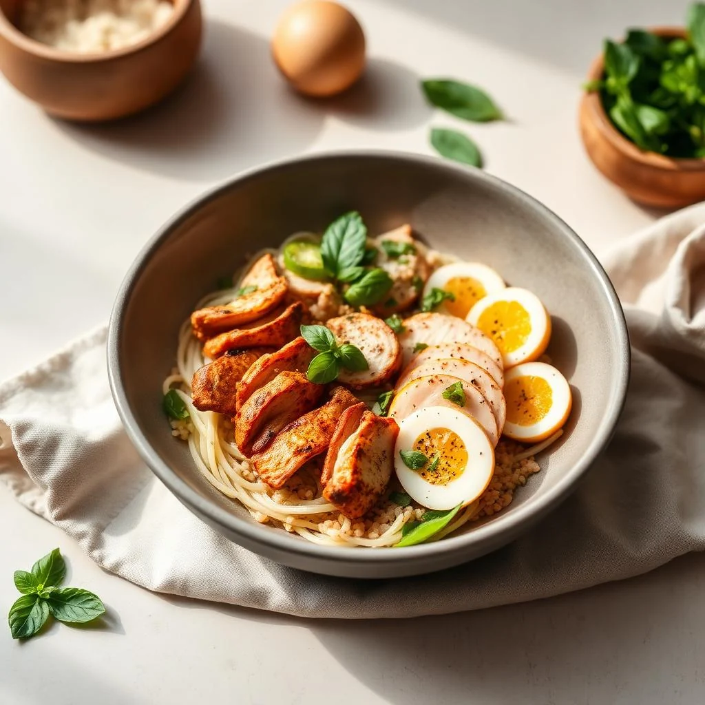 Thai Basil Chicken Bowl