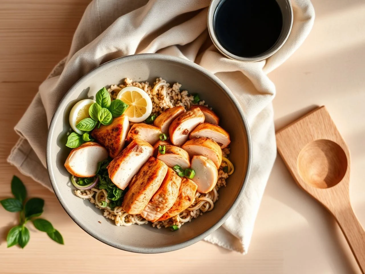 Thai Basil Chicken Bowl