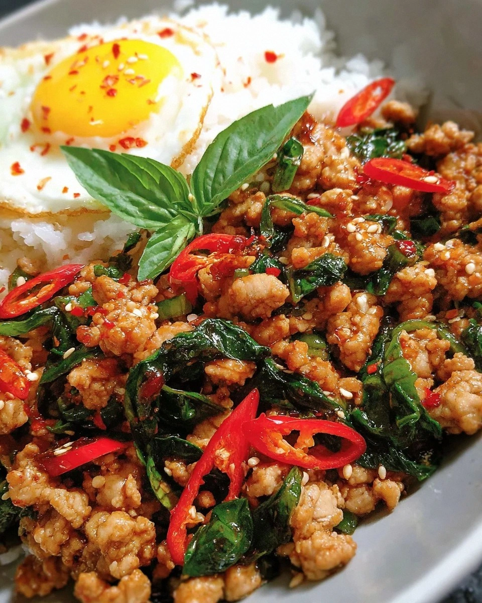 Thai Basil Chicken Pad Gai: Savor This Easy Recipe!