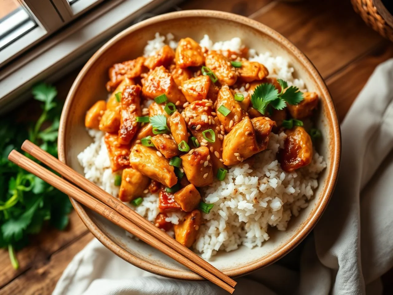 Thai Chicken And Rice