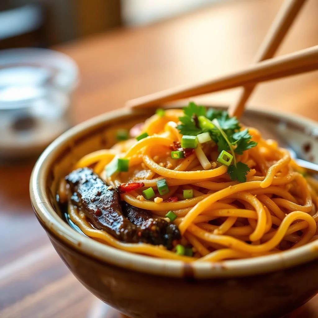Thai Drunken Noodle Stir Fry