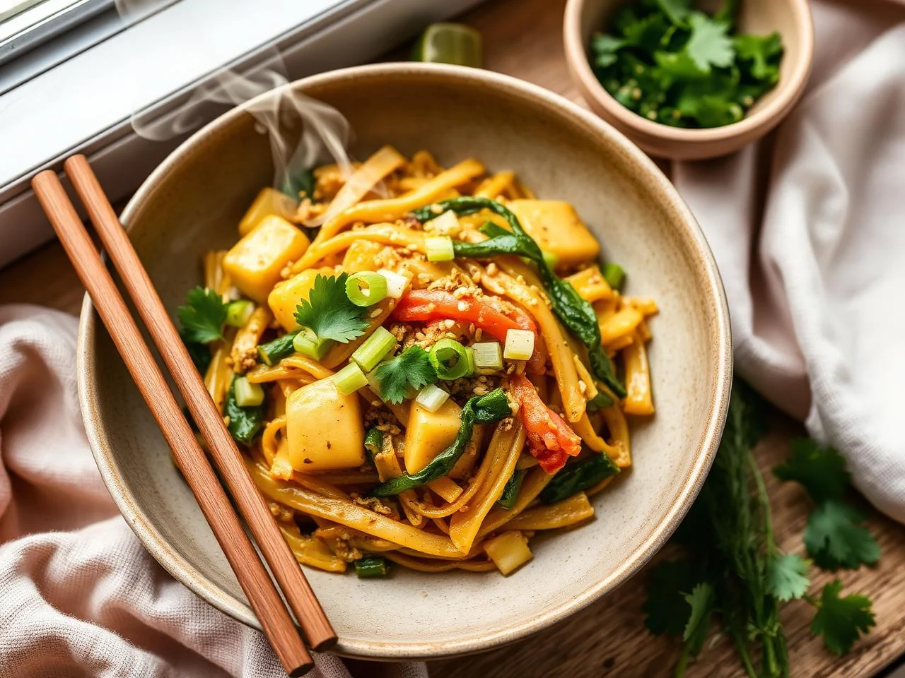 Thai Green Curry Stir Fry