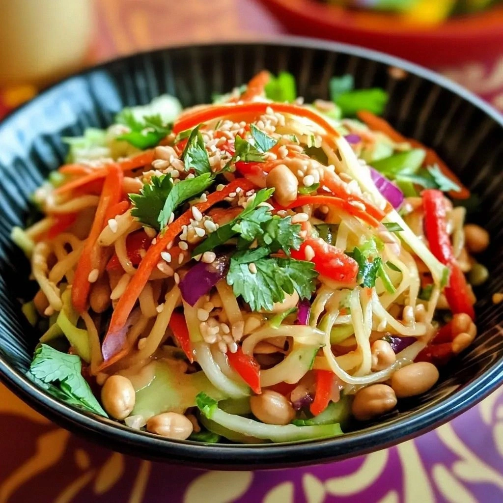 Thai Peanut Salad Recipe