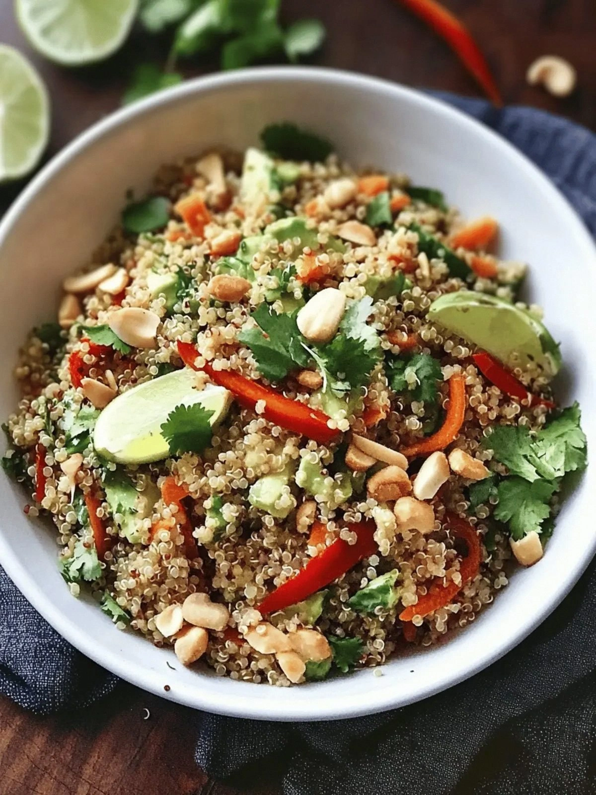 Thai Quinoa Crunch Salad for a