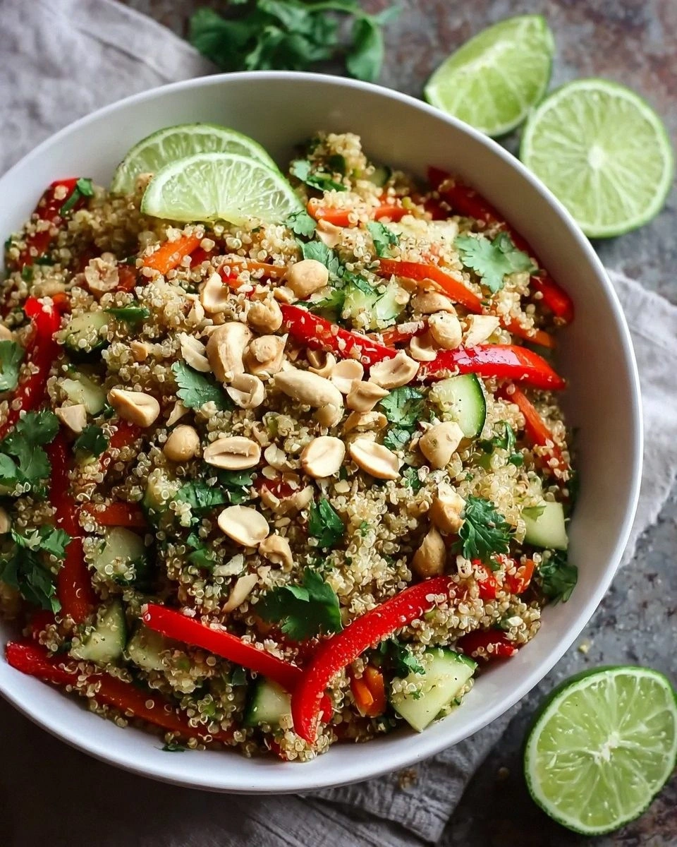 Thai Quinoa Crunch Salad