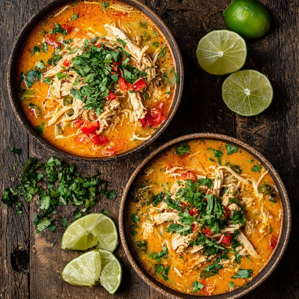 Thai Red Curry Noodle Soup wit