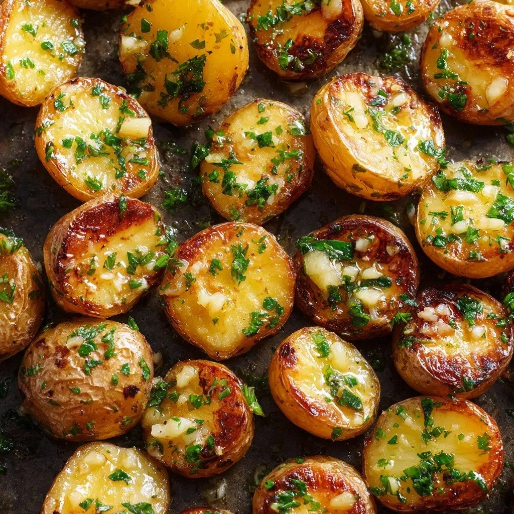 The Best Baked Garlic Butter P