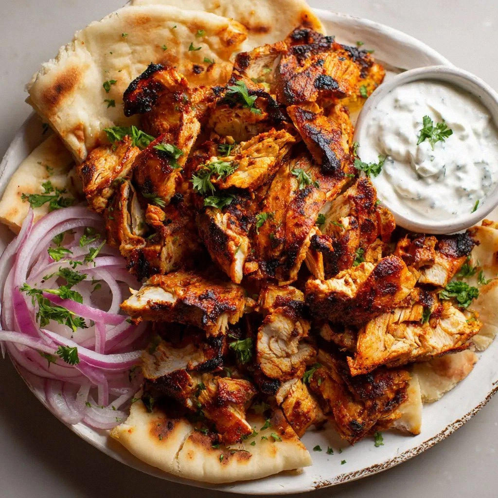 The Best Chicken Shawarma Reci