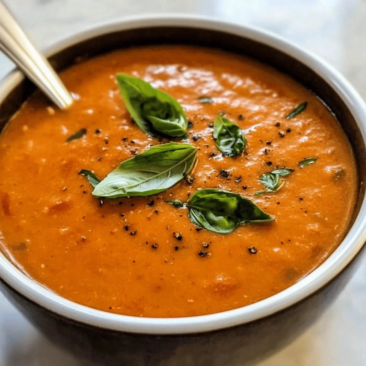 The Best Creamy Tomato Basil S
