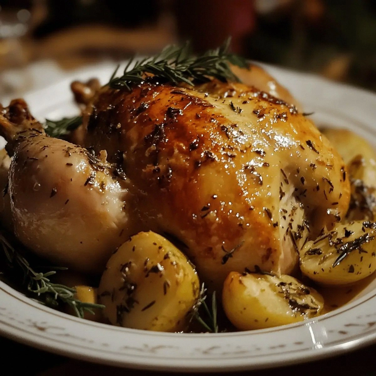 The Best Juicy Roast Chicken w