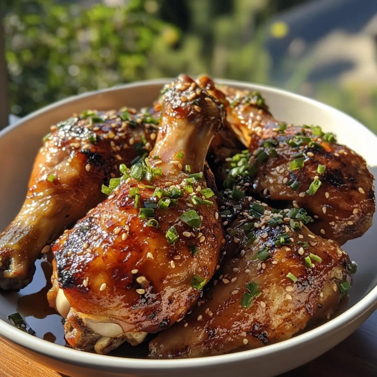 The Best Sticky Garlic Honey C