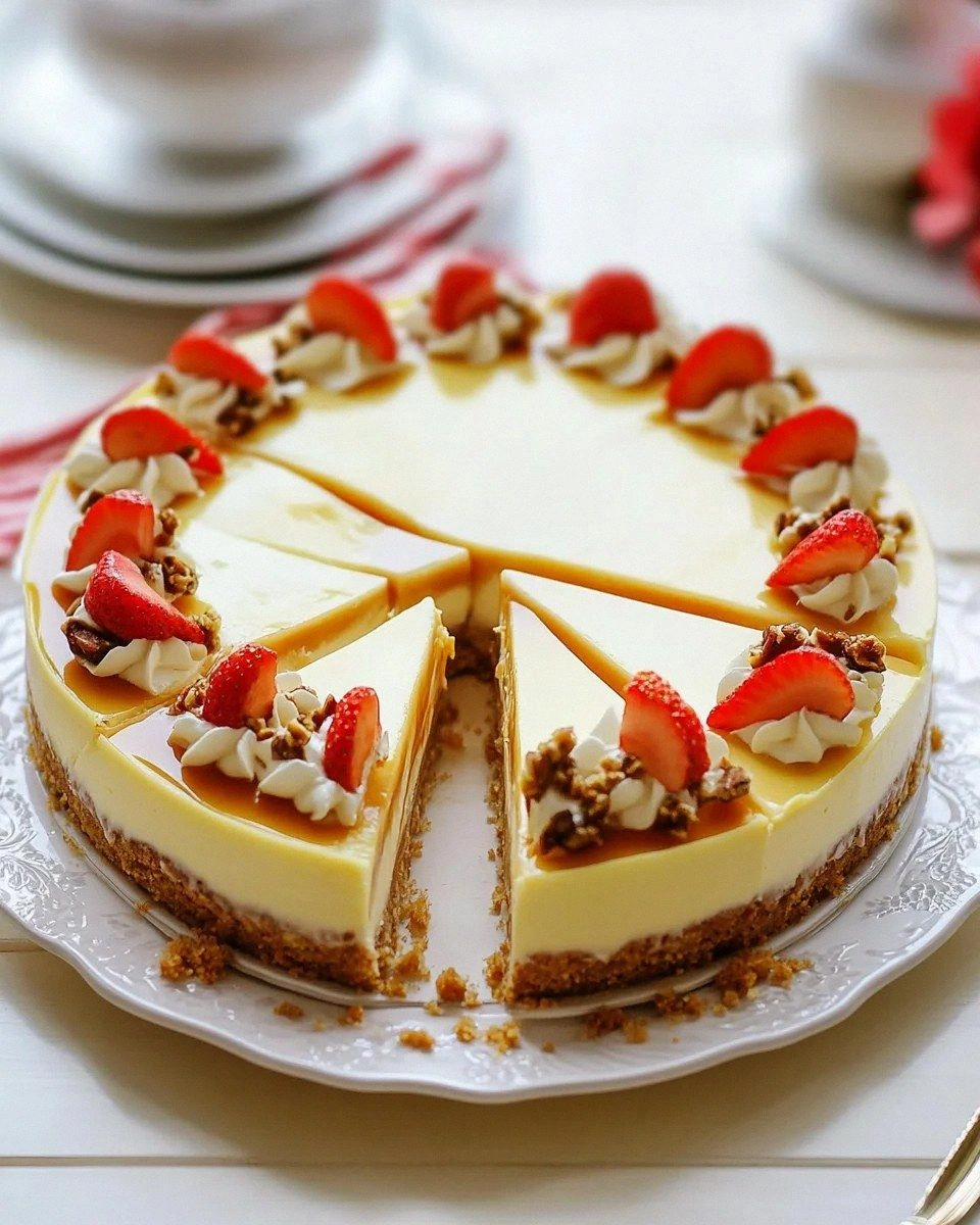 The Irresistible Charm of Caramel Cheesecake
