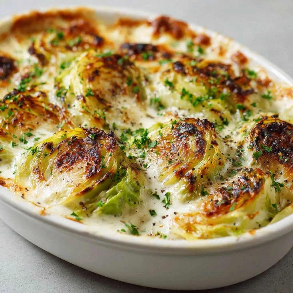 The Ultimate Cheesy Cabbage Gr