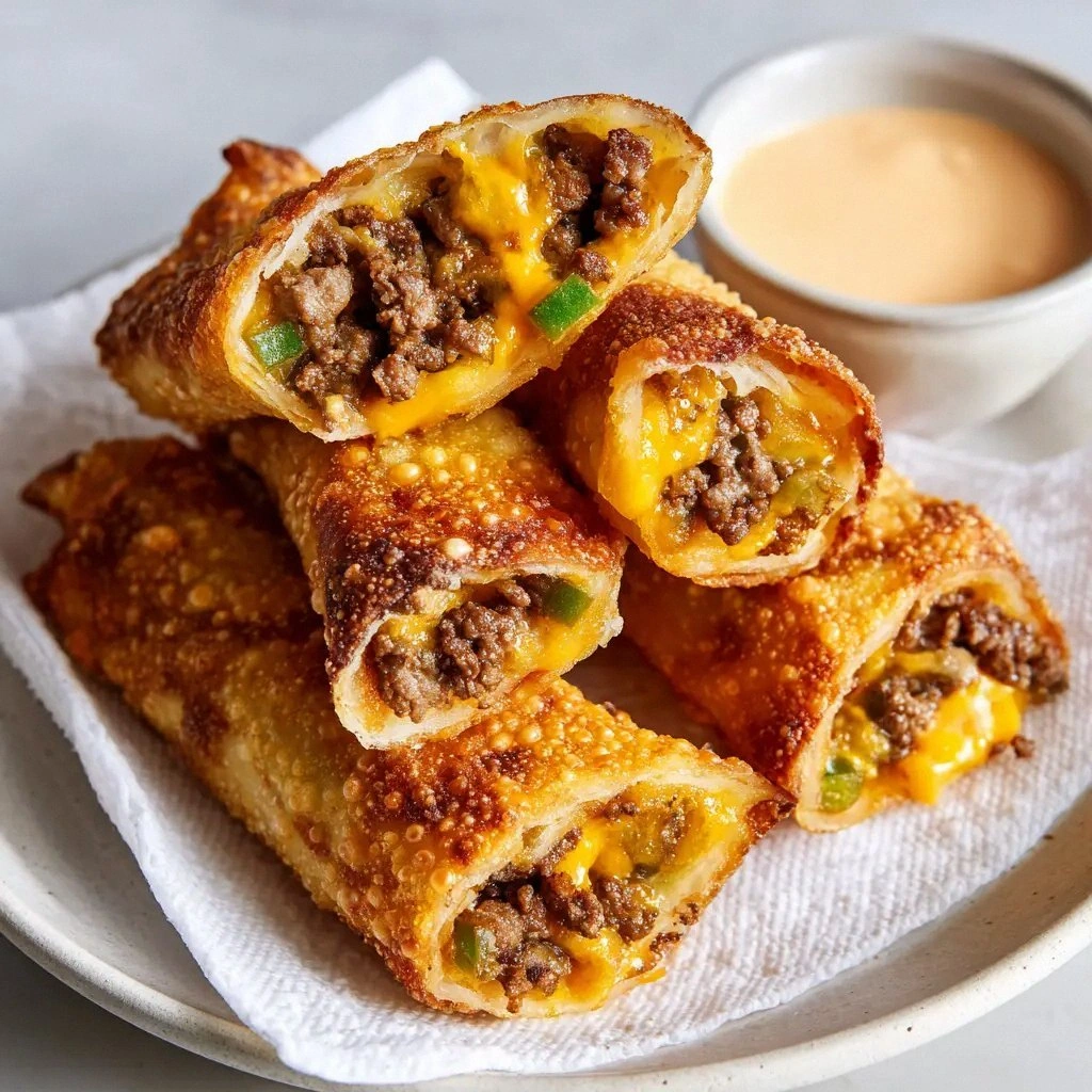 The Ultimate Crispy Cheeseburg