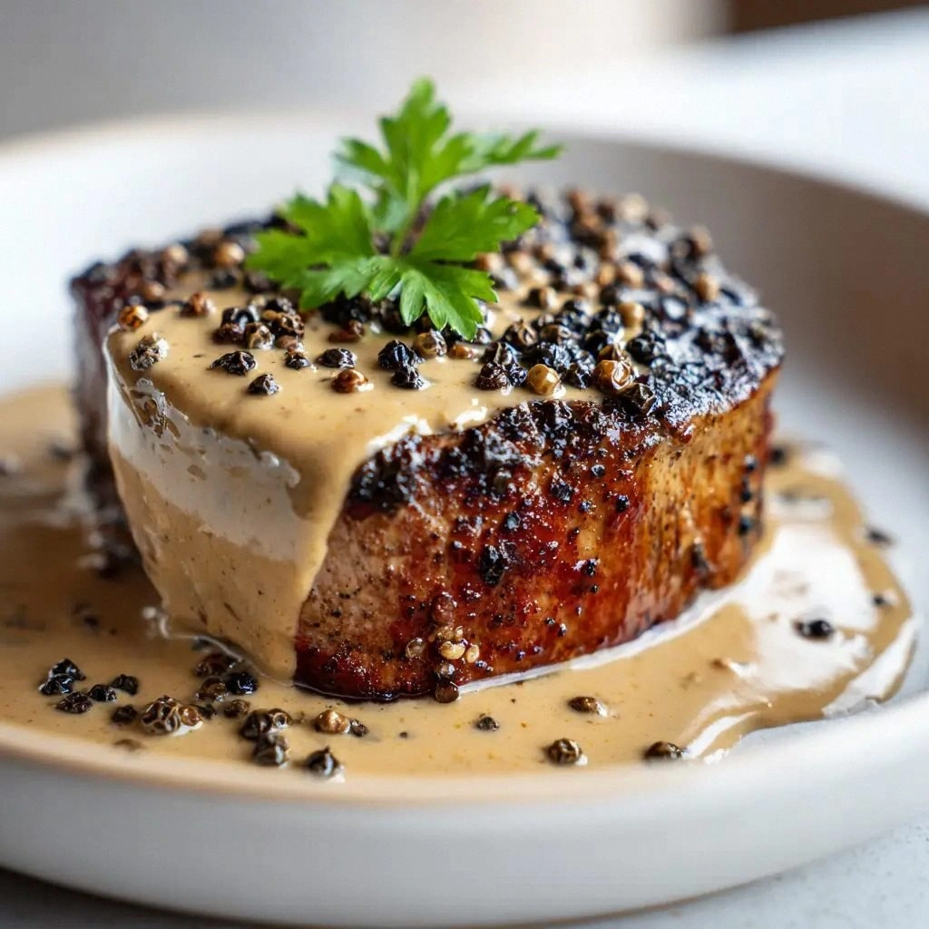The Ultimate Steak Au Poivre: 