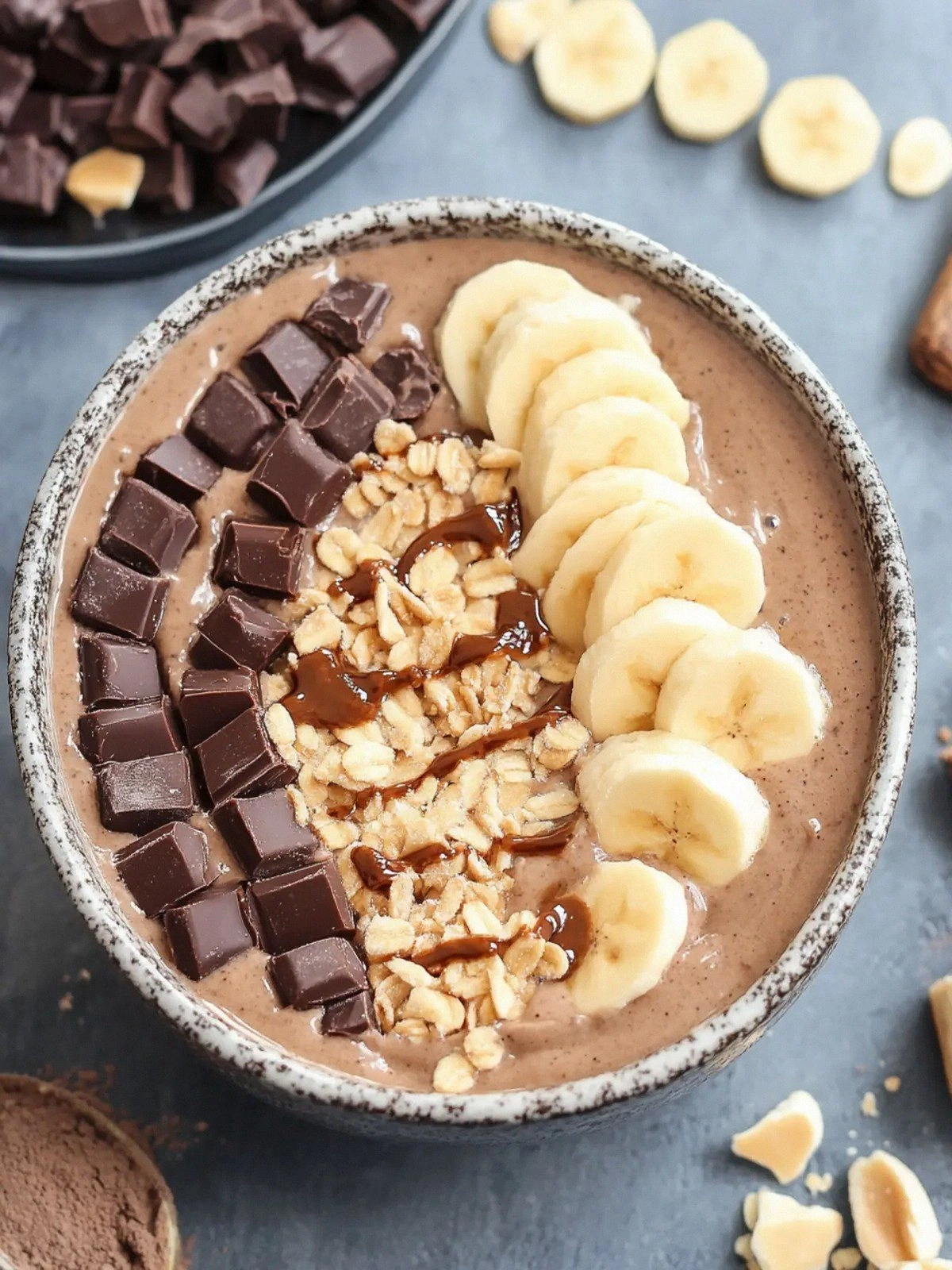 Thick and Creamy Snickers Smoo