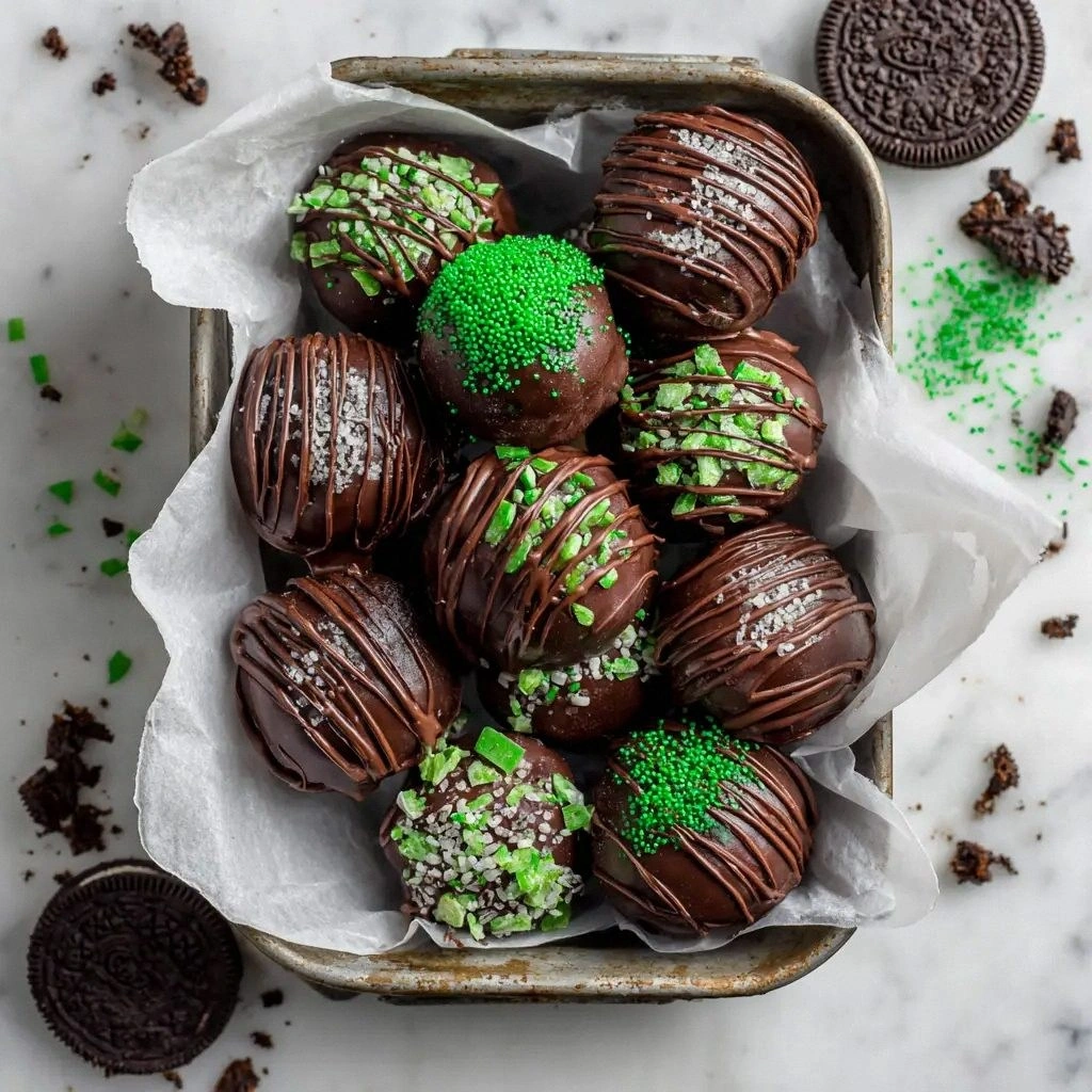 Thin Mint Truffles (The Easies