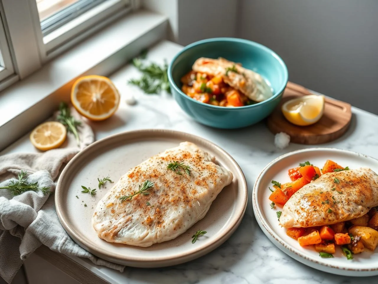 Tilapia With Garlic