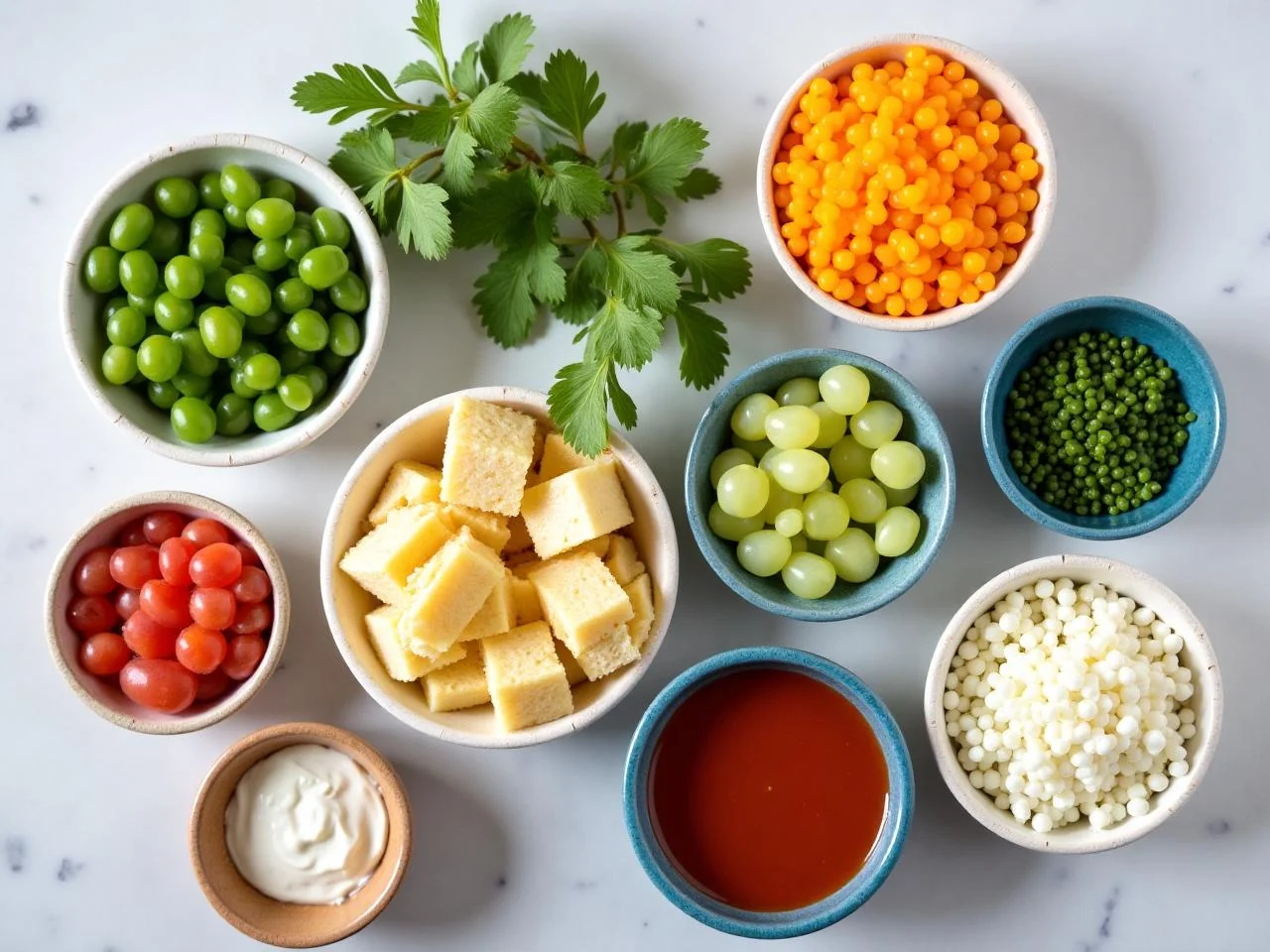 Ingredients for Tinga Tacos