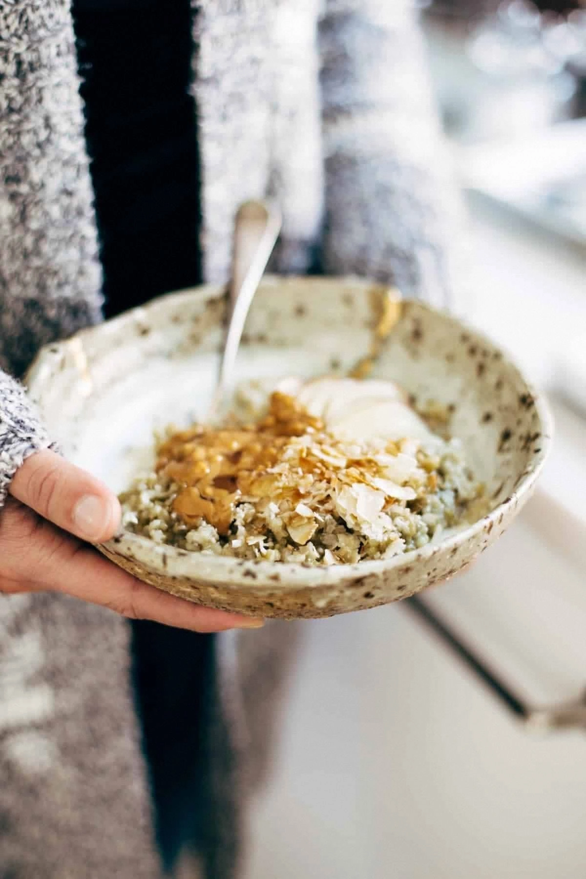 Toasted Coconut Breakfast Porr