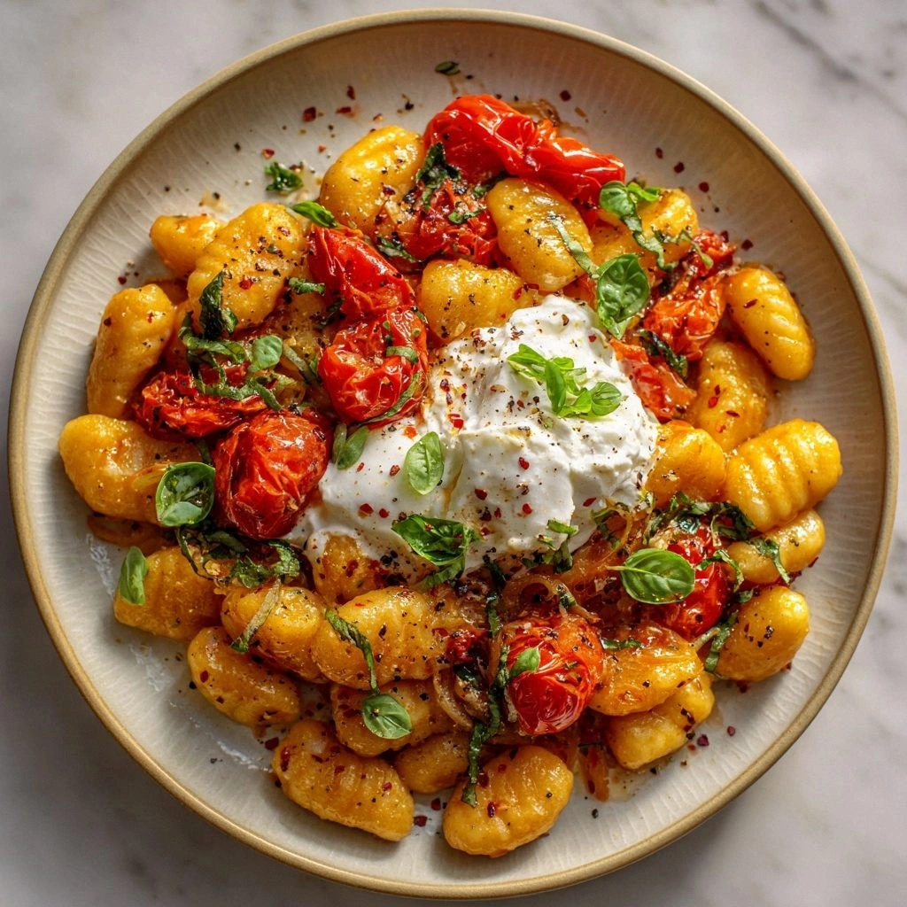 Tomato Basil Gnocchi with Burr