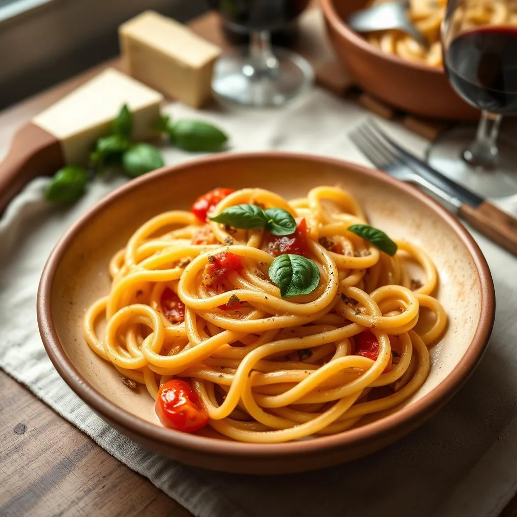 Tomato Basil Pasta Salad