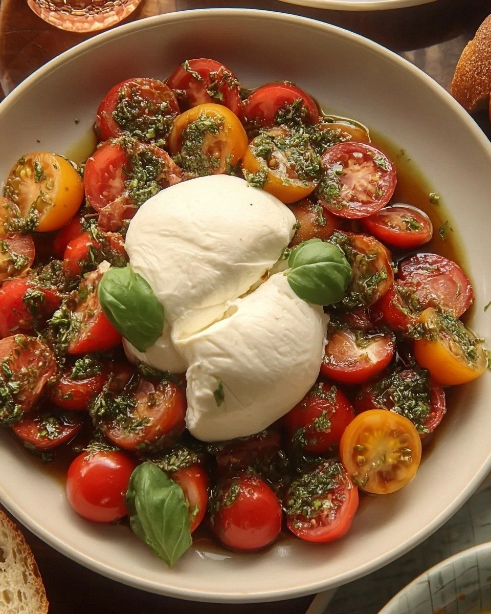 Tomato Burrata Salad