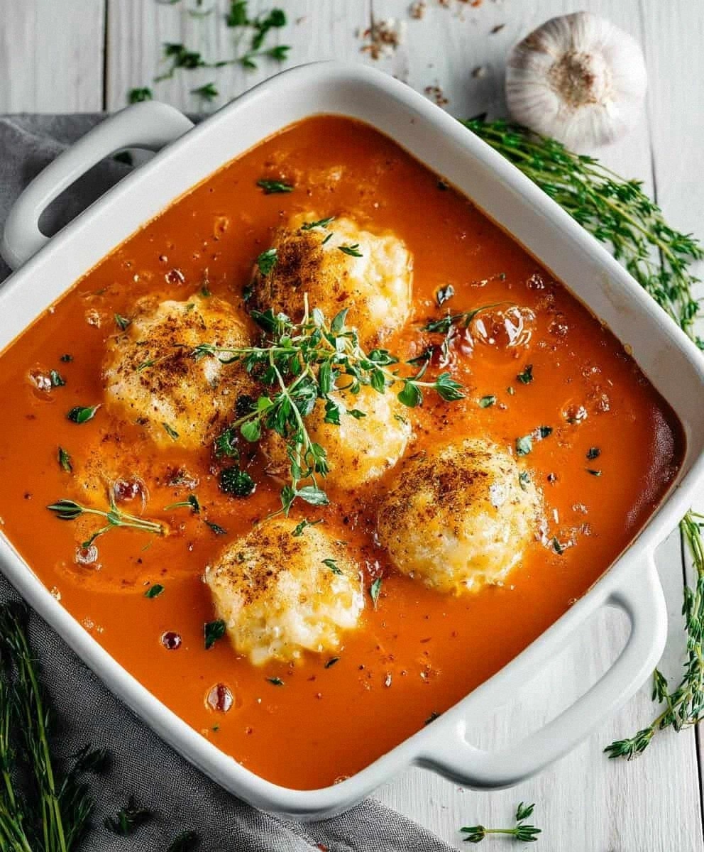 Tomato Soup Cheddar Bay Dumplings: A Delicious Comfort Food Recipe