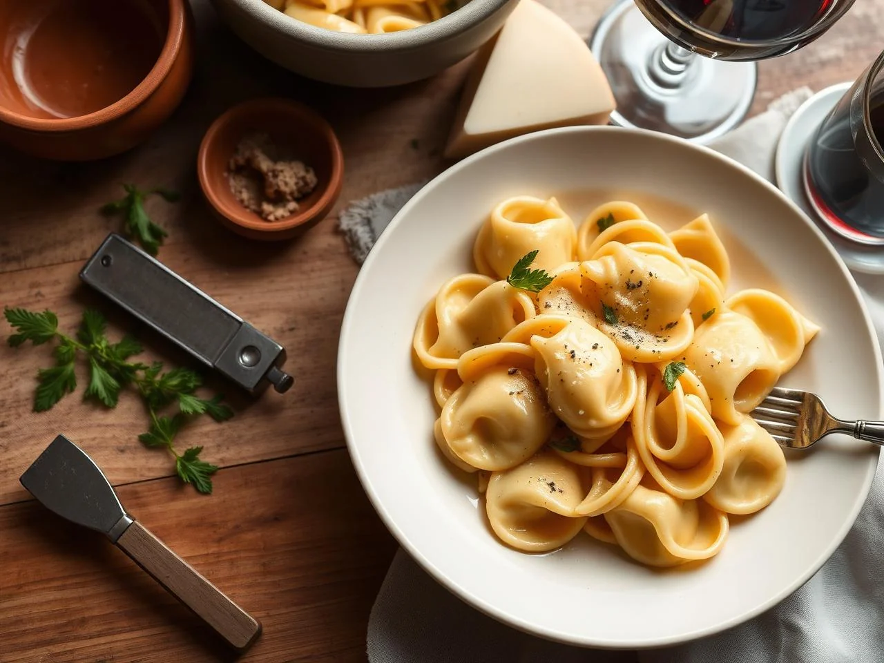 Tortellini Alfredo
