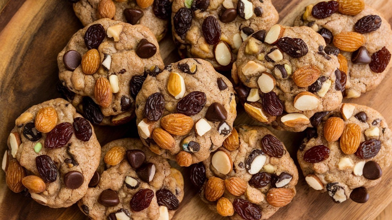 Trail Mix Cookies {Loaded with