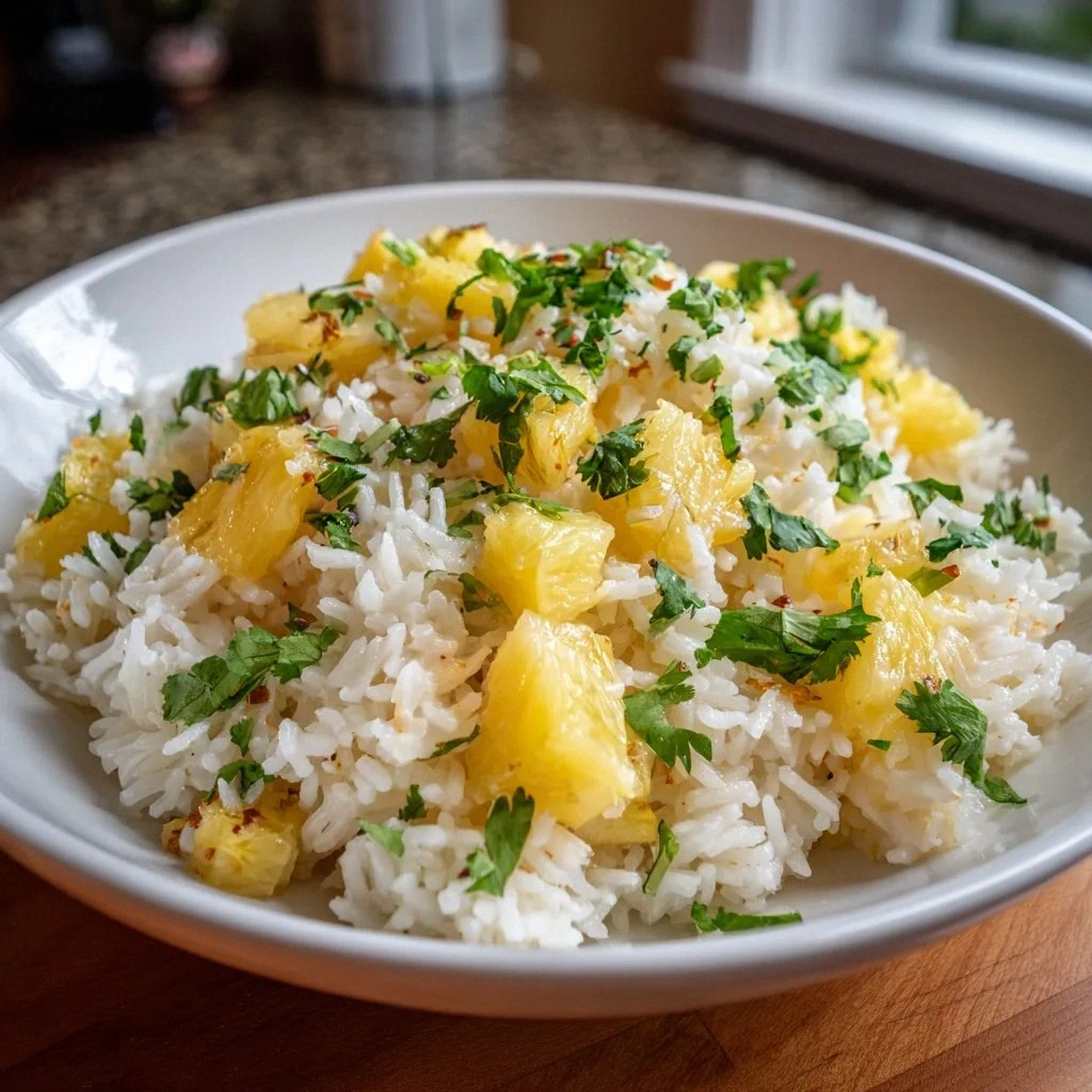 Tropical Coconut Pineapple Ric