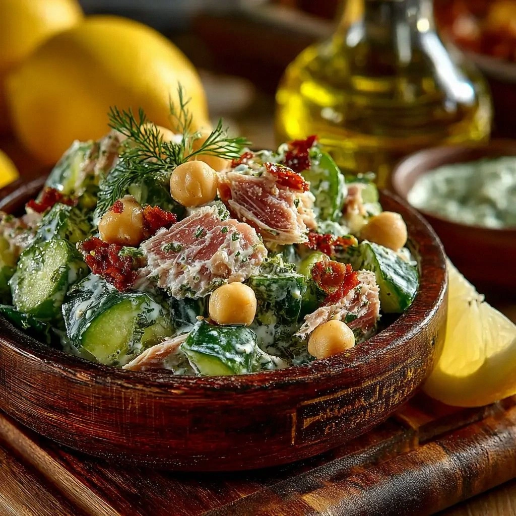 Tuna Chickpea Salad (The BEST 
