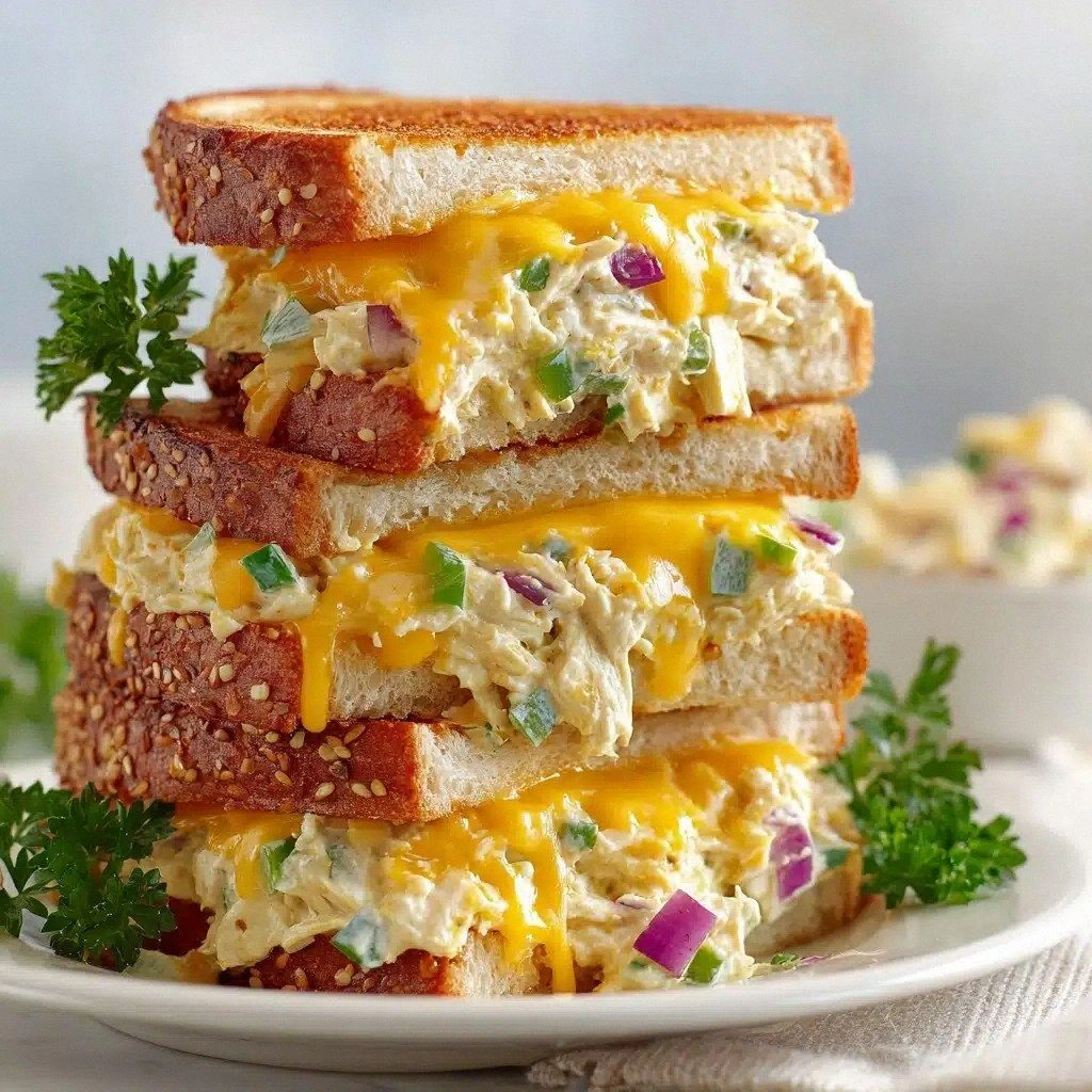Tuna Melt Grilled Sandwiches R