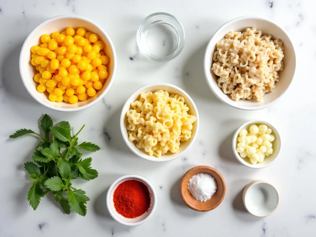 Ingredients for Tuna Noodle Casserole
