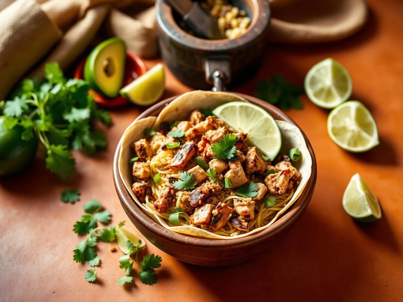 Turkey And Avocado Burrito Bowl