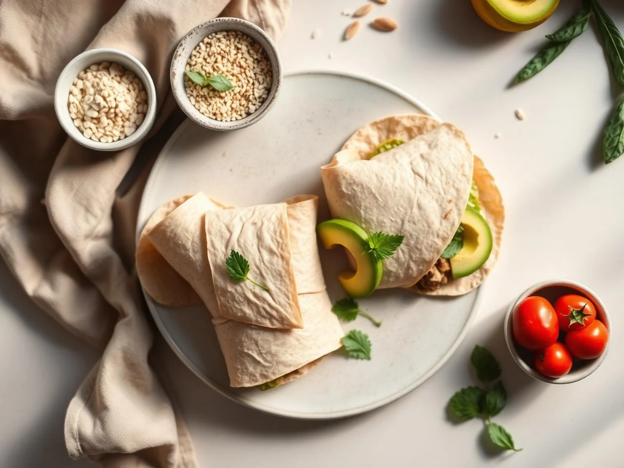Turkey And Avocado Wrap