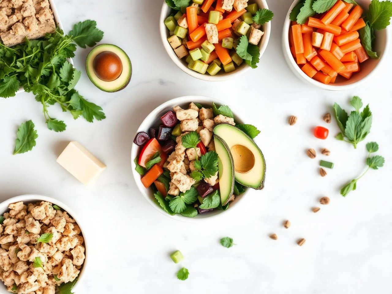 Ingredients for Turkey And Avocado Wrap